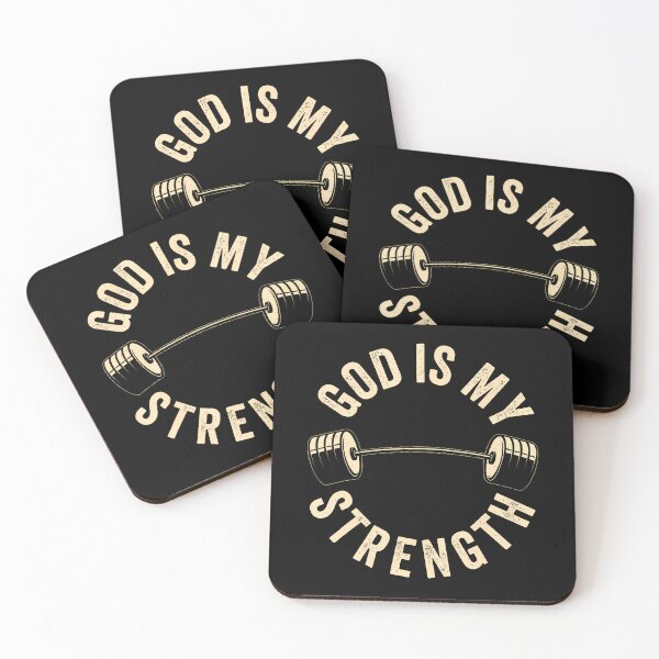 Item preview, God Is My Strength Vintage Gym designed and sold by poyinganianop.