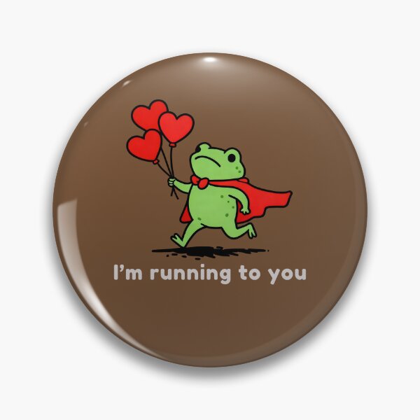 Item preview, Funny Frog Valentine Design – Cute Romantic Frog with Hearts Balloons designed and sold by VelvetSkyStudio.