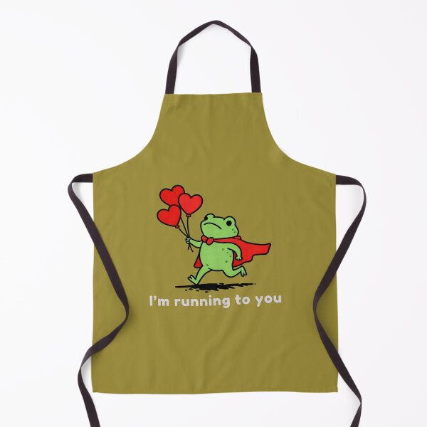 Item preview, Funny Frog Valentine Design – Cute Romantic Frog with Hearts Balloons designed and sold by VelvetSkyStudio.