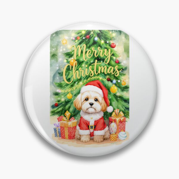 Item preview, Christmas Cockapoo designed and sold by Kedspicedesign.