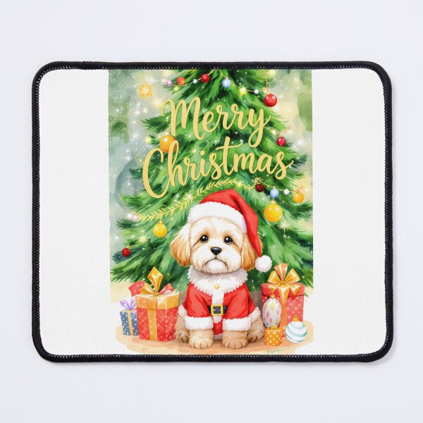 Item preview, Christmas Cockapoo designed and sold by Kedspicedesign.