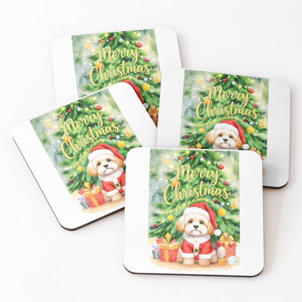 Item preview, Christmas Cockapoo designed and sold by Kedspicedesign.