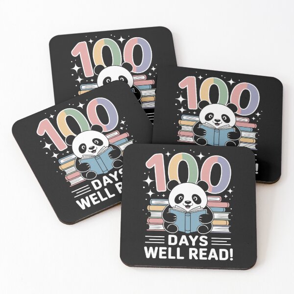 Item preview, 100 Days of School - Cute Panda Junior Reading Books designed and sold by DarylWelsh2024.