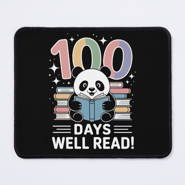 Item preview, 100 Days of School - Cute Panda Junior Reading Books designed and sold by DarylWelsh2024.