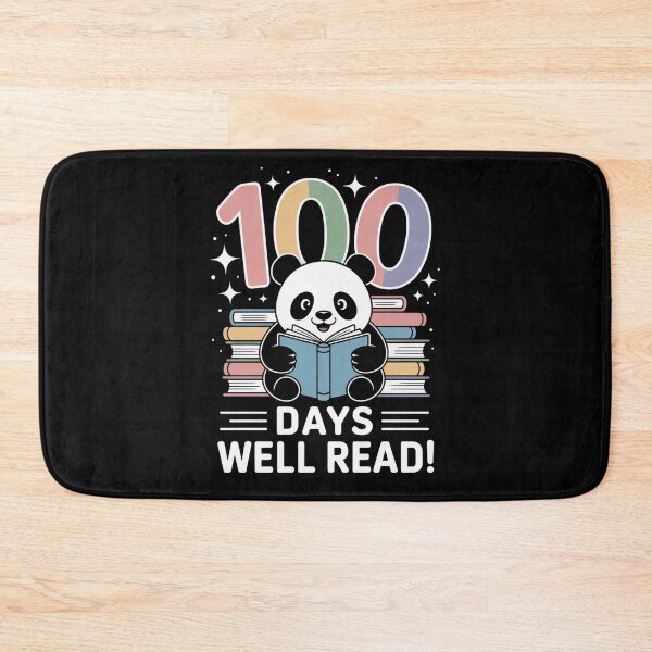 Item preview, 100 Days of School - Cute Panda Junior Reading Books designed and sold by DarylWelsh2024.