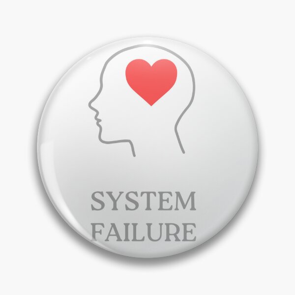 Item preview, Emotional System Failure: Head with Heart Concept Graphic designed and sold by HorizonStores.