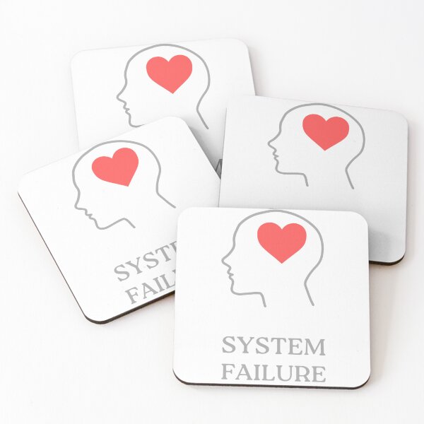 Item preview, Emotional System Failure: Head with Heart Concept Graphic designed and sold by HorizonStores.