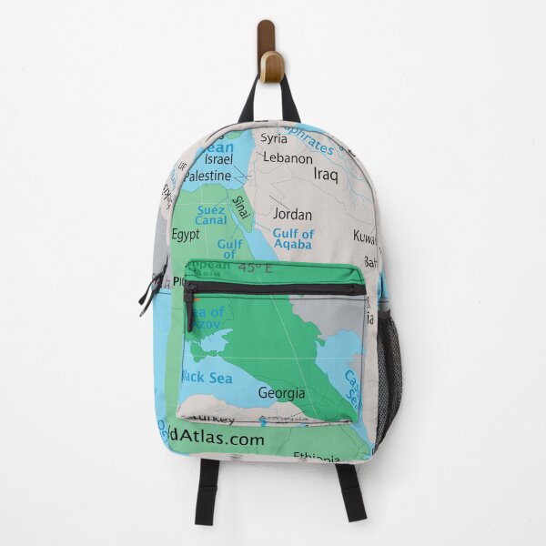 Item preview, Middle East Map – Countries, Seas & Regions designed and sold by WorldAtlas.com.