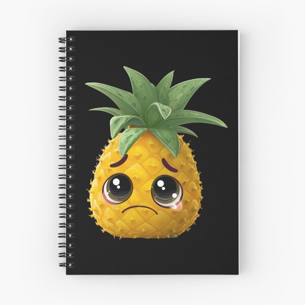 Item preview, Sad Cartoon Pineapple designed and sold by SQSHD-Pineapple.