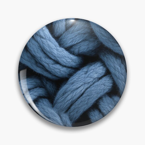 Item preview, Blue Cable Knit Wool Texture – Thick Twisted Yarn designed and sold by NewArt33.