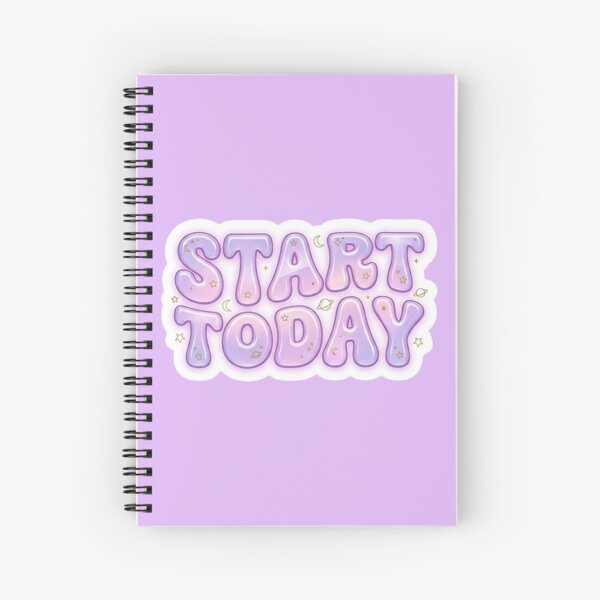 Item preview, Start Today, Soft Pastel Quote  designed and sold by PlantzMatter.