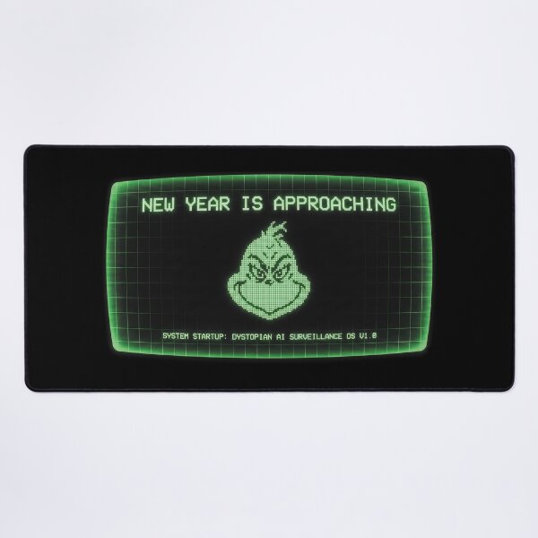 Item preview, Dystopian New Year – Retro Christmas designed and sold by charlypicazo.