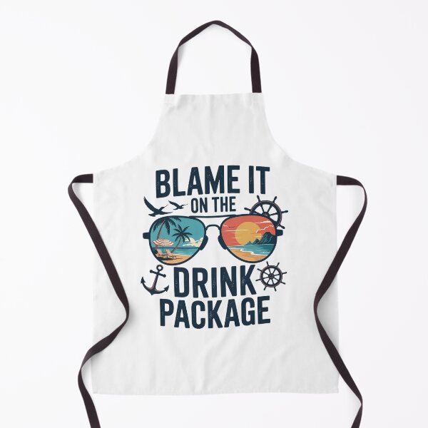 Item preview, Cruise Blame It On The Drink Package Summer Vacation designed and sold by StephenDDArt.