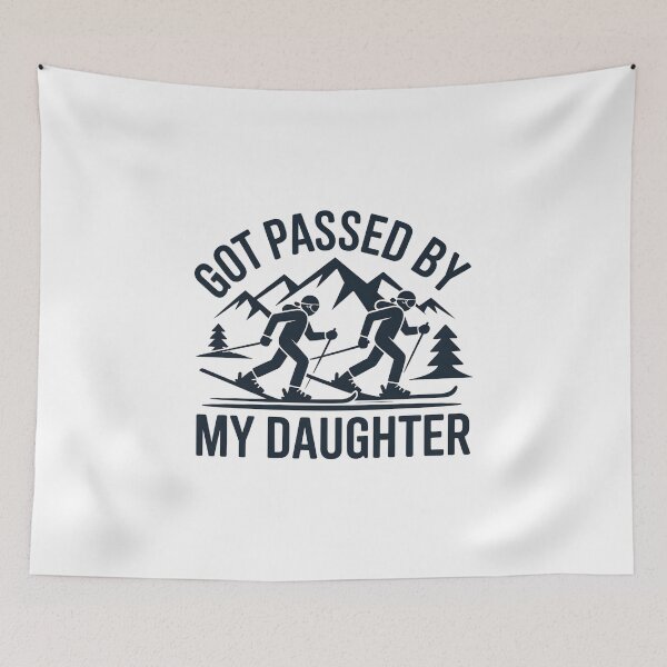 Item preview, Got Passed by My Daughter Funny Skiing designed and sold by faridman.