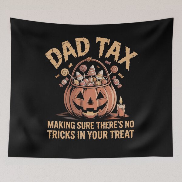 Item preview, Dad Tax Halloween Trick Or Treat Pumpkin  designed and sold by MeowtivationP.
