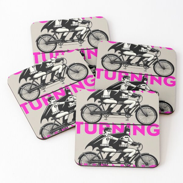 Item preview, “Dynamic Drift: Tandem Justice, Pink Typography & the Pedal-Powered Pulse of Heroic Chaos” designed and sold by Print Fiction.