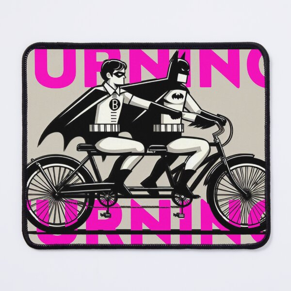 Item preview, “Dynamic Drift: Tandem Justice, Pink Typography & the Pedal-Powered Pulse of Heroic Chaos” designed and sold by Print Fiction.