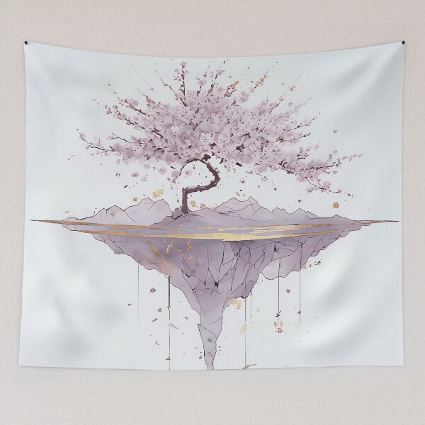 Item preview, The Floating Petal designed and sold by ONYX Pixee.