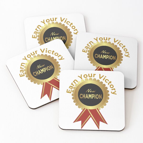 Item preview, Premium Champion Award Badge – Earn Your Victory Gold Medal Design designed and sold by Hayir Design.