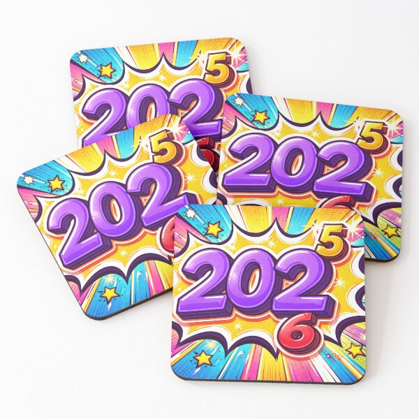 Item preview, Colorful New Year's Eve sparkle designed and sold by Sigtrix.