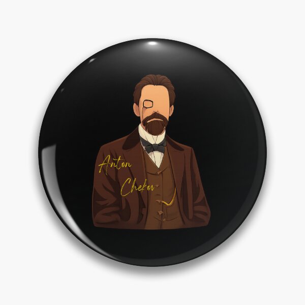 Item preview, Anton Chekov Vector designed and sold by halibutgoatramb.