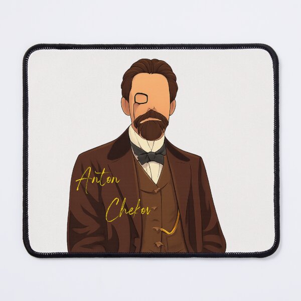 Item preview, Anton Chekov Vector designed and sold by halibutgoatramb.