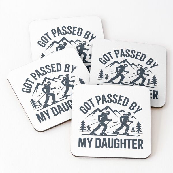 Item preview, Got Passed by My Daughter Funny Skiing designed and sold by faridman.
