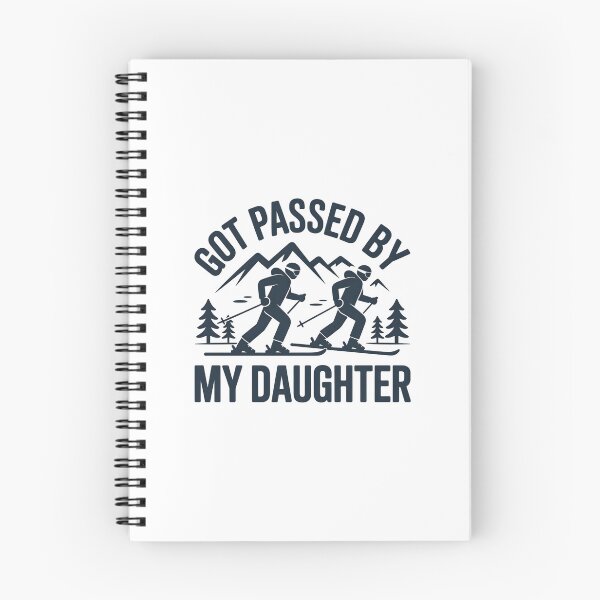 Item preview, Got Passed by My Daughter Funny Skiing designed and sold by faridman.