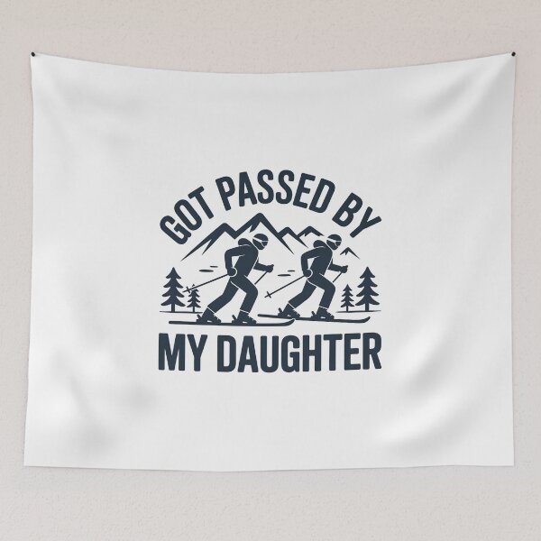 Item preview, Got Passed by My Daughter Funny Skiing designed and sold by faridman.