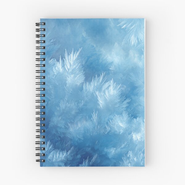 Item preview, Abstract Frost Crystals – Icy Blue Texture designed and sold by NewArt33.