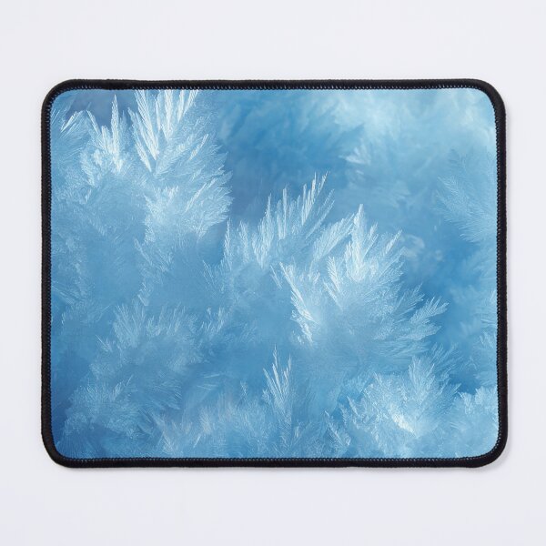 Item preview, Abstract Frost Crystals – Icy Blue Texture designed and sold by NewArt33.