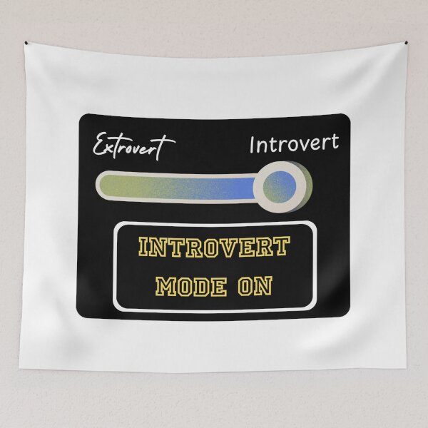 Item preview, Introvert Mode ON designed and sold by Lucky Arts With Love.