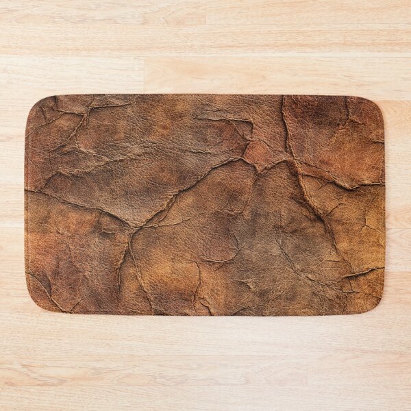 Item preview, Aged Cracked Leather Texture – Natural Patina Surface designed and sold by NewArt33.