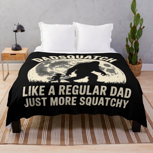Item preview, Dadsquatch Bigfoot Dad Like A Regular Dad Squatchy designed and sold by MeowtivationP.