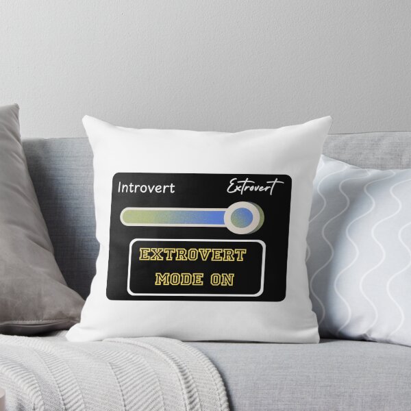 Item preview, Extrovert Mode ON designed and sold by Lucky Arts With Love.