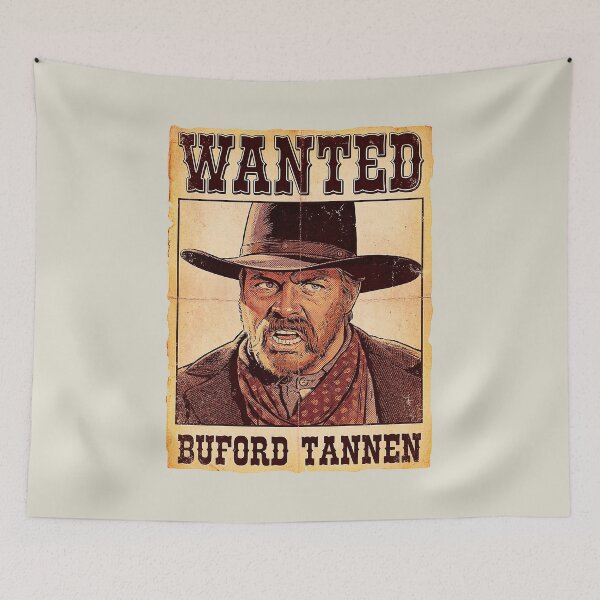 Item preview, Wanted Buford Tannen - Back to the Future III designed and sold by SAUHER.