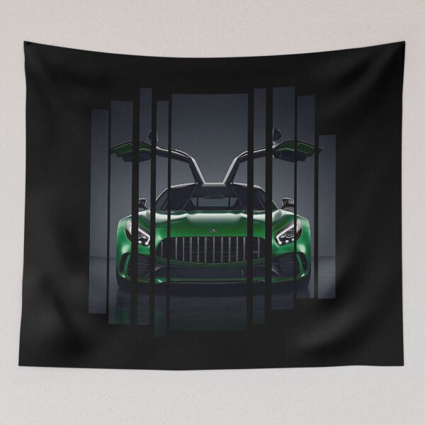 Item preview, Merced AM GT R inspired Design car emerging from darkness designed and sold by Neon G.