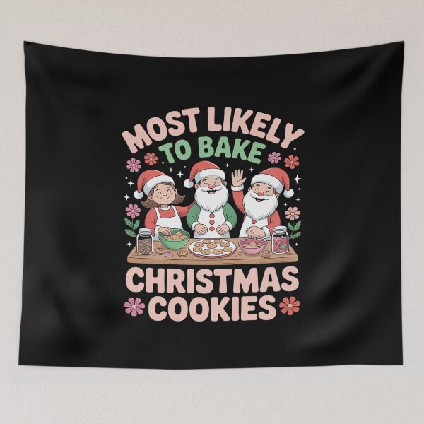 Item preview, Family Holiday Most Likely To Bake Christmas Cookies3  designed and sold by CombatTask.