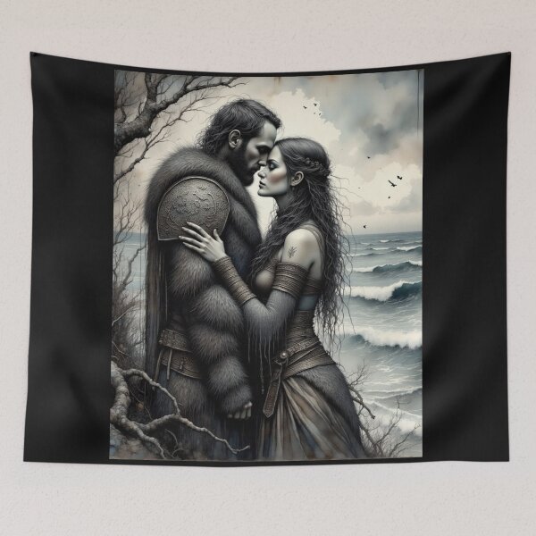 Item preview, Winter Oath by the Waves designed and sold by The KarmIQsphere Collective.