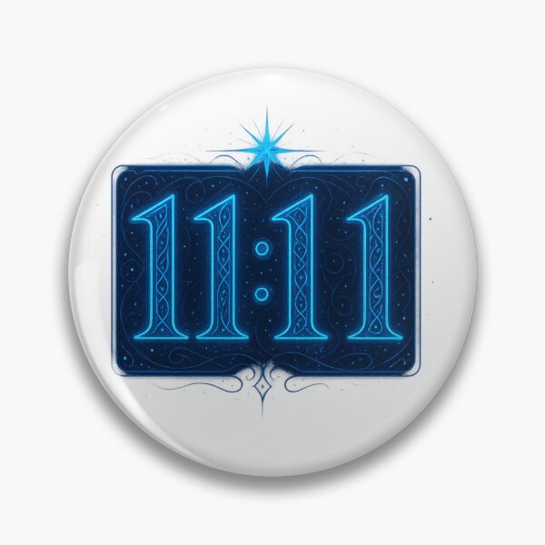 Item preview, 11:11 Angel Number Cosmic Glow designed and sold by HiteshArt111.