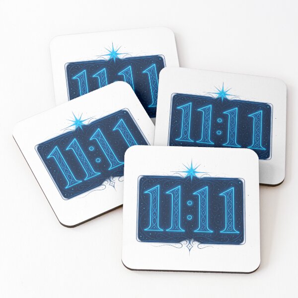 Item preview, 11:11 Angel Number Cosmic Glow designed and sold by HiteshArt111.