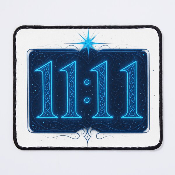 Item preview, 11:11 Angel Number Cosmic Glow designed and sold by HiteshArt111.