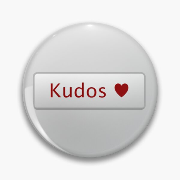 Item preview, kudos button designed and sold by kusanako.