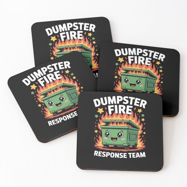 Item preview, Dumpster Fire Response Team designed and sold by MeowtivationP.