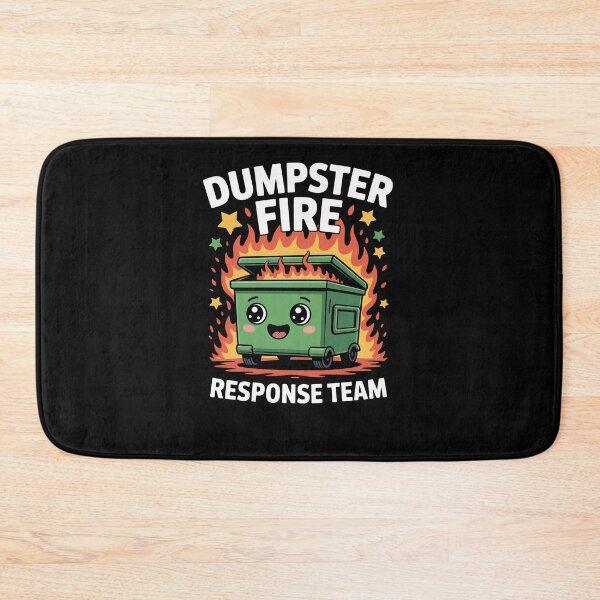 Item preview, Dumpster Fire Response Team designed and sold by MeowtivationP.