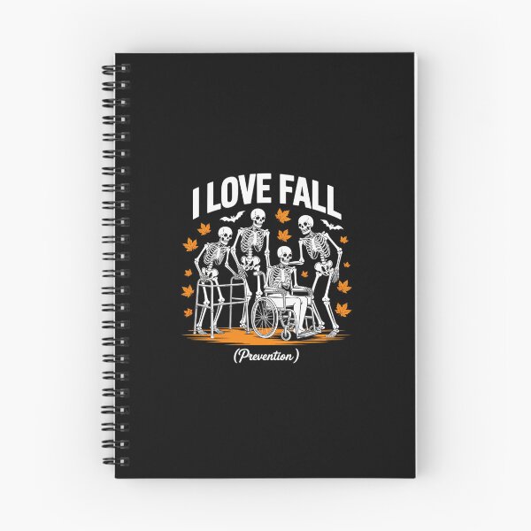 Item preview, Skeleton I Love Fall Prevention Fall Physical Therapy  designed and sold by CombatTask.