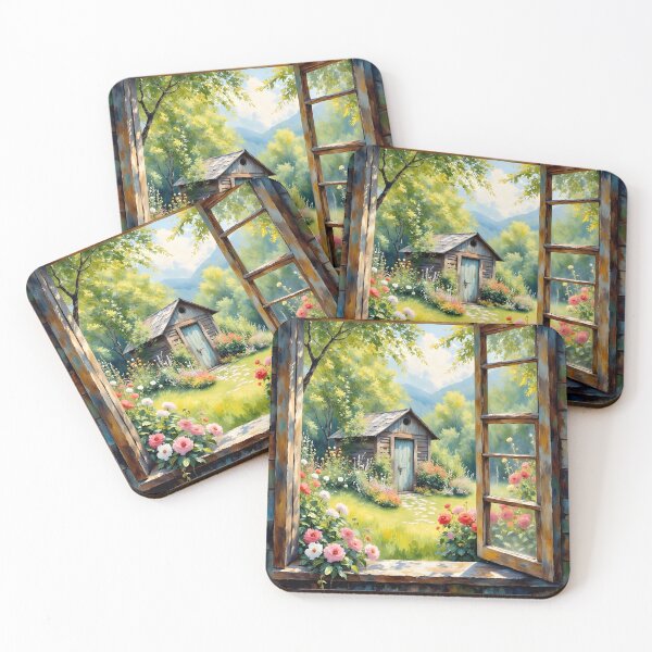 Item preview, view from the window designed and sold by FleurTerreur.