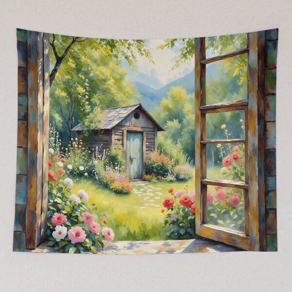 Item preview, view from the window designed and sold by FleurTerreur.