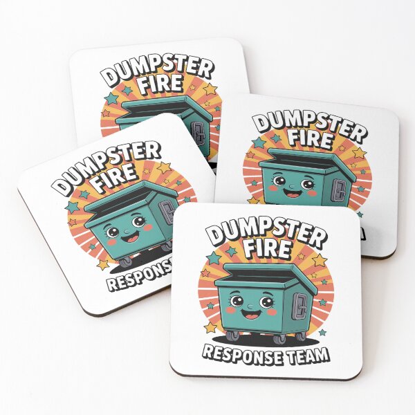 Item preview, Dumpster Fire Response Team designed and sold by MeowtivationP.