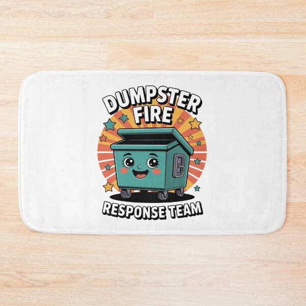 Item preview, Dumpster Fire Response Team designed and sold by MeowtivationP.